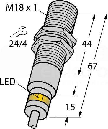 BI5-EM18WD-AP6X/S929 Czujnik indukcyjny