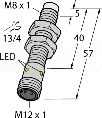 Ni6U-EGT08-AP6X-H1341 Czujnik indukcyjny