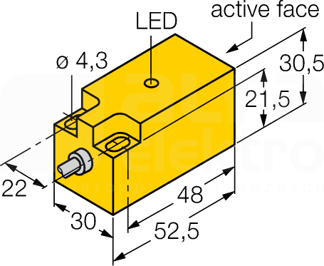NI15-Q30-AP6X Czujnik indukcyjny