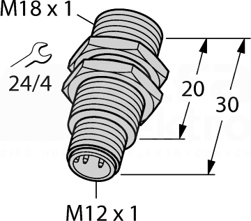 BI5-G18KK-AP6-H1141 Czujnik indukcyjny
