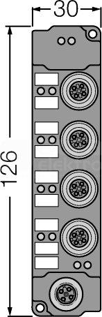 JBBS-57-E411 Koncentrator sygnałów 4-portowy
