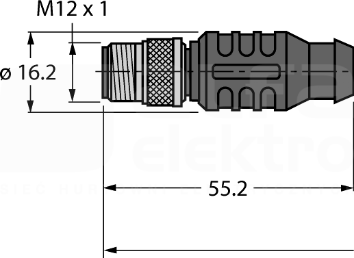 RSS-FSSD-841-0,5M Kabel ETHERNET przemysłowy