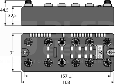BLCDP-8M12LT-4AI-VI-8XSG-PD Stacja sieciowa dla PROFIBUS-DP
