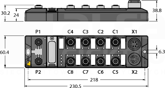 TBEN-L1-16DIP Moduł I/O sieci ETHERNET