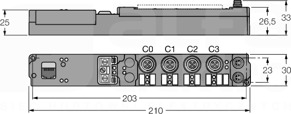 SENL-0404D-0004 Moduł sprzęgła