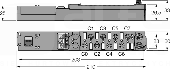 SENL-0404D-0003 Moduł sprzęgła