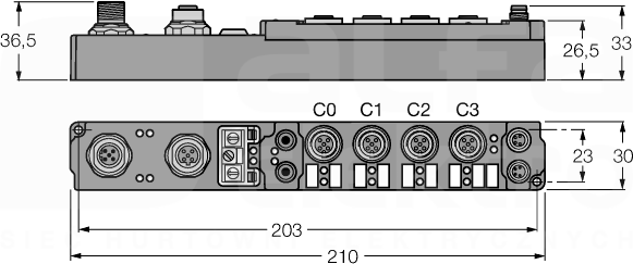 SDNL-0404D-1004 Moduł sprzęgła