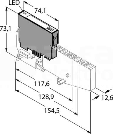 BL20-1CNT-24VDC Moduł BL20