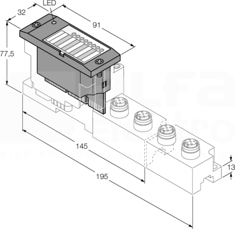 BL67-2AI-I Moduł BL67
