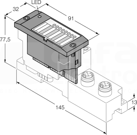 BL67-2RFID-A Moduł rozszerzeniowy