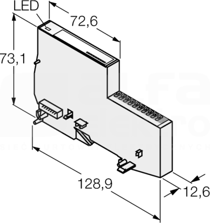 BL20-E-8DI-24VDC-P Moduł BL20