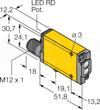 MIAD9WQ Czujnik fotoelektryczny
