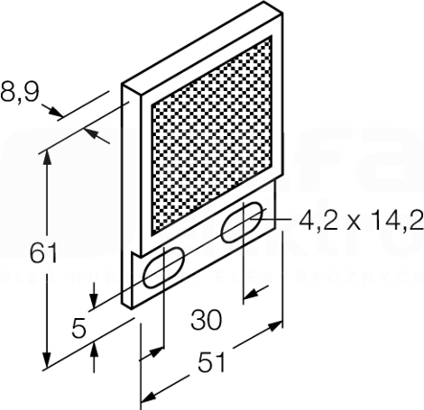 BRT-2X2 Lusterko