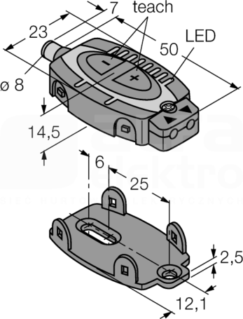 FI22FPQ Czujnik fotoelektryczny