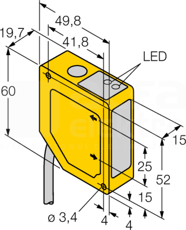 Q50AI Czujnik fotoelektryczny