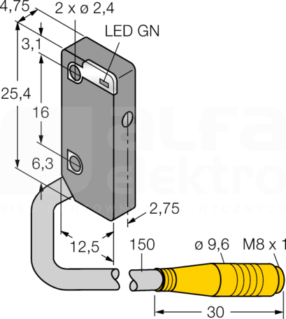 VS4EVQ Czujnik fotoelektryczny