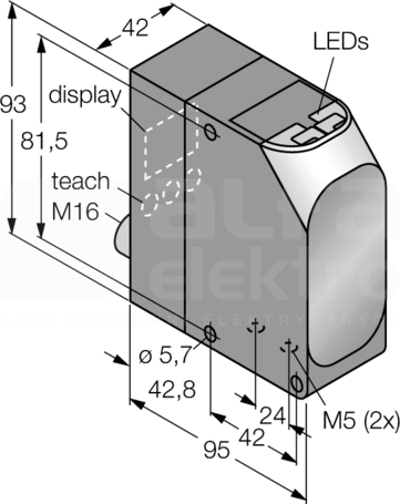 LT7PIDQ Czujnik fotoelektryczny