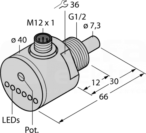 FCS-G1/2A4-AN8X-H1141 Czujnik przepływu