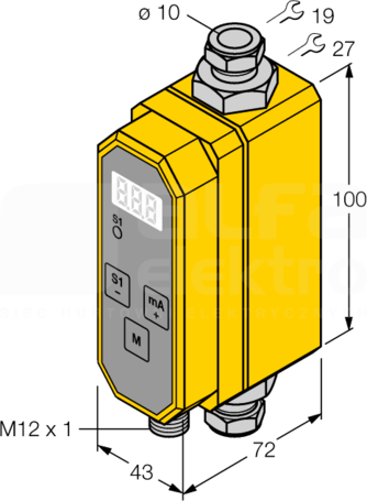 FCMI-10D08DYA4P-LIUP8X-H1141 Czujnik przepływu