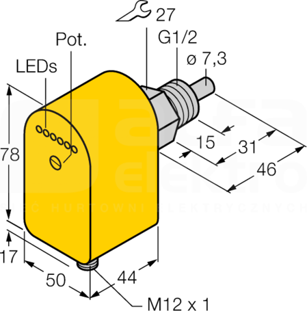 FCS-G1/2A4P-LIX-H1141 Czujnik przepływu