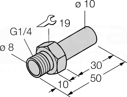 FTCI-G1/4A4-D10/L050 Uchwyt montażowy