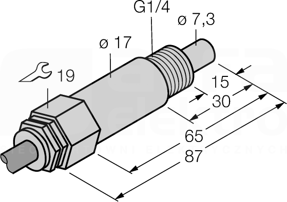 FCS-G1/4A4-NAEX0/L065 Czujnik przepływu