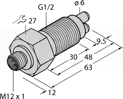 FCS-GL1/2A4-NAEX-H1141/A Czujnik przepływu