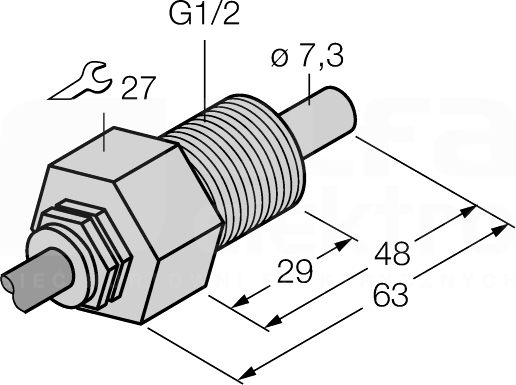 FCS-GL1/2A4-NAEX/D100 Czujnik przepływu