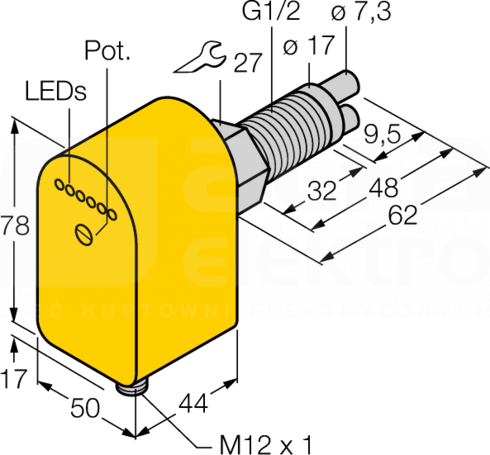 FCS-GL1/2A2P-AP8X-H1141/A Czujnik przepływu