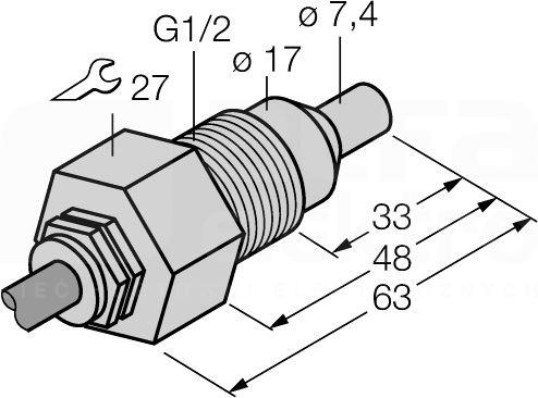 FCS-GL1/2T-NAEX Czujnik przepływu