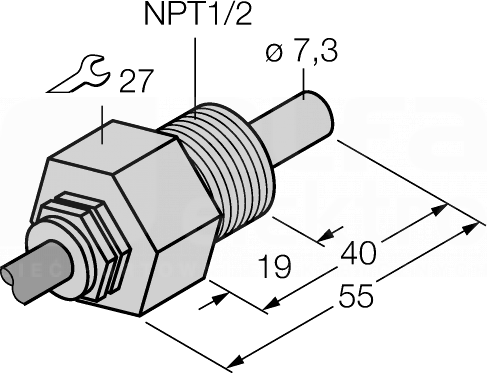 FCS-N1/2A4-NAEX Czujnik przepływu
