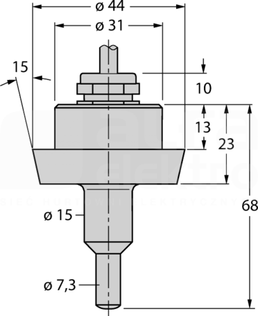 FCS-DN25A4-NA/D100 Czujnik przepływu