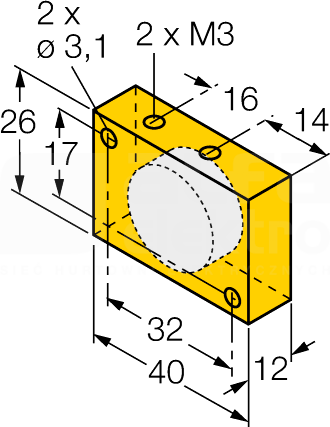 DM-Q12 Magnes trwały
