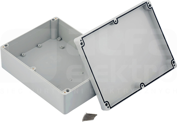 PHP-90 224x175x81 IP67 szary Puszka hermetyczna