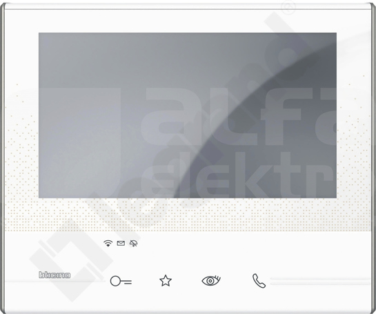 AV C300 7 biały Wideodomofon głośnomówiący z Wi-Fi