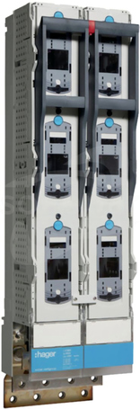 LV NH2 800A  3P 690VAC 185mm Listwa bliźniacza szyny
