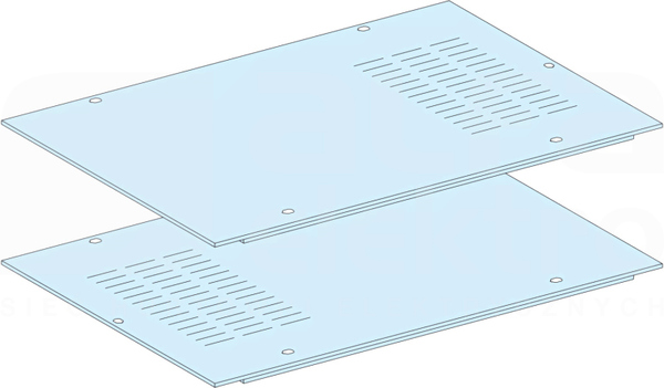 PRISMASET 650mm IP30 Panel tylny