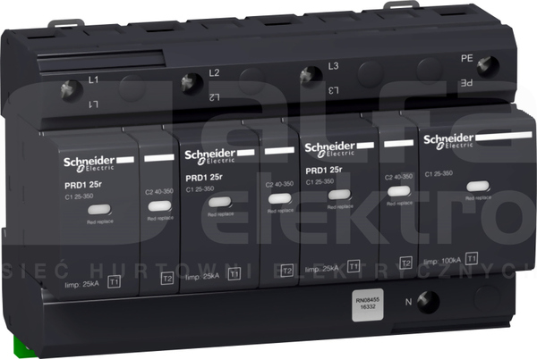PRD1 25R 25kA 3P+N M9 Ogranicznik przepięć