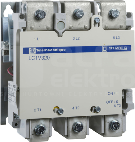 LC1V320P7 320A 160kW 1NO+1NC 230V50/60Hz Stycznik próżniowy 3P