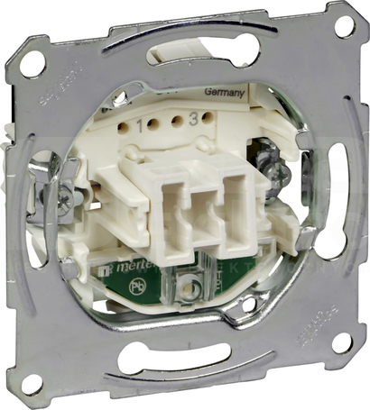 MERTEN 250VAC 10A Mechanizm łącznika krzyżowego z podświetleniem