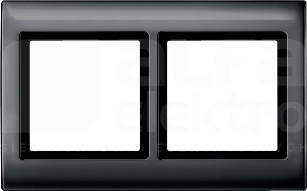 MERTEN AQUADESIGN antracyt Ramka 2-krotna