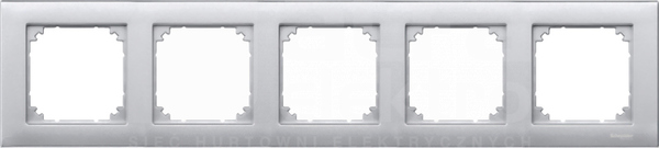 MERTEN M-PLAN aluminium Ramka 5-krotna