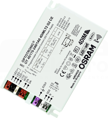 OT 40/170-240/1A0 4DIM NFC E Zasilacz LED