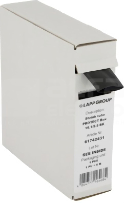 PROTECT BOX 25.4/12.7 BK (3m) Wąż termokurczliwy