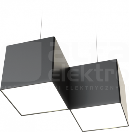 NOISE DIAGON LED 9W/830 700lm czarny mat Oprawa dekoracyjna LED