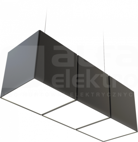 NOISE LINE LED 13W/830 1000lm czarny mat Oprawa dekoracyjna LED