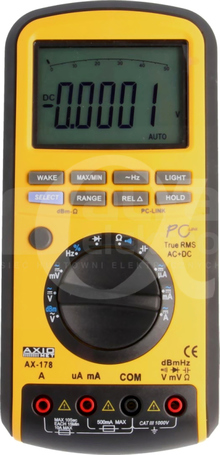 LCD 5 2,5x/s Multimetr cyrfowy