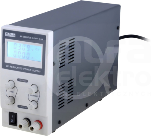 AX-3005DLS 0-30VDC 0-5A Zasilacz laboratoryjny