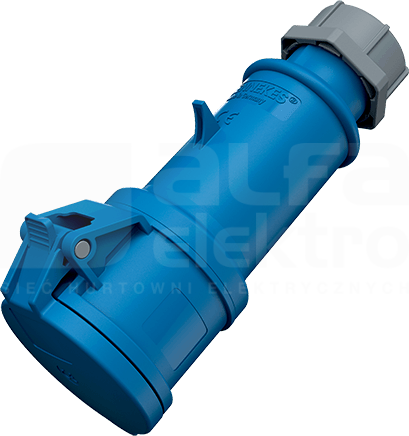PROTOP 32A/3P 6h 230V IP44 Gniazdo przenośne 1-częściowe z zaciskami śrub.