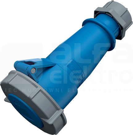 AM-TOP 32A/3P 6h 230V IP67 Gniazdo przenośne 1-częściowe z zaciskami śrub.